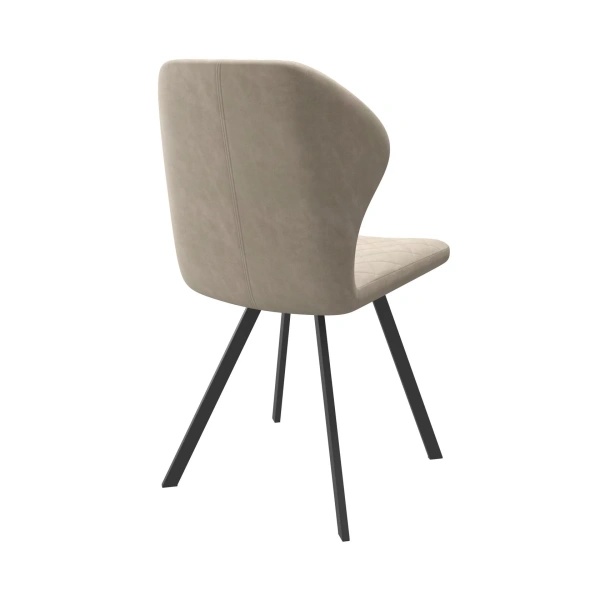 Стул ROBBY D LATTE KIPRUS 2 BK